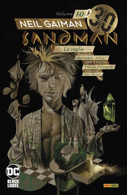Sandman library. Vol. 10: veglia, La. - Neil Gaiman - copertina
