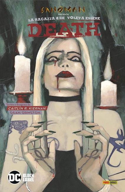 Sandman presenta: La ragazza che voleva essere Death. Vol. 9 - Caitlín R. Kiernan,Dean Ormston - copertina