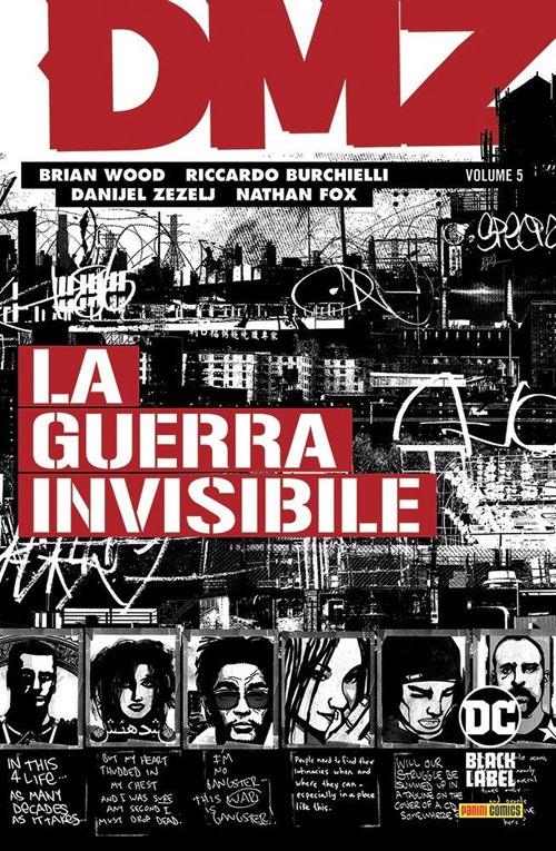 DMZ. Vol. 5: La guerra invisibile - Brian Wood,Riccardo Burchielli - copertina