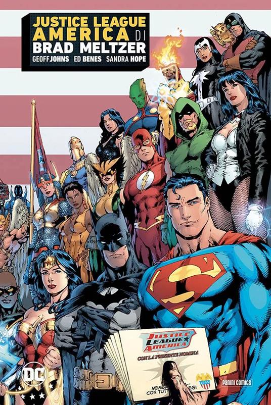 Justice League America - Brad Meltzer,Ed Benes,Tony Harris - copertina