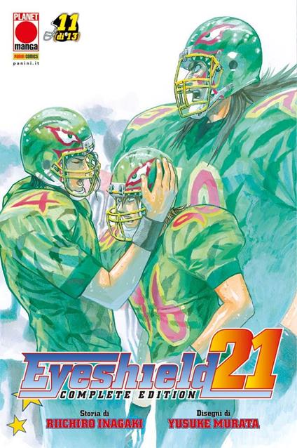Eyeshield 21. Complete edition. Vol. 11 - Riichiro Inagaki - copertina