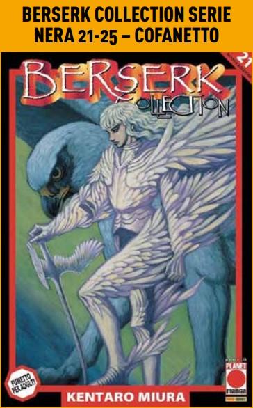 Berserk collection. Serie nera. Vol. 21-25 - Kentaro Miura - copertina