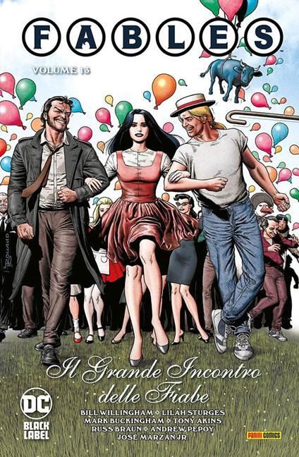 Fables. Vol. 13: Il grande incontro delle fiabe - Bill Willingham - copertina