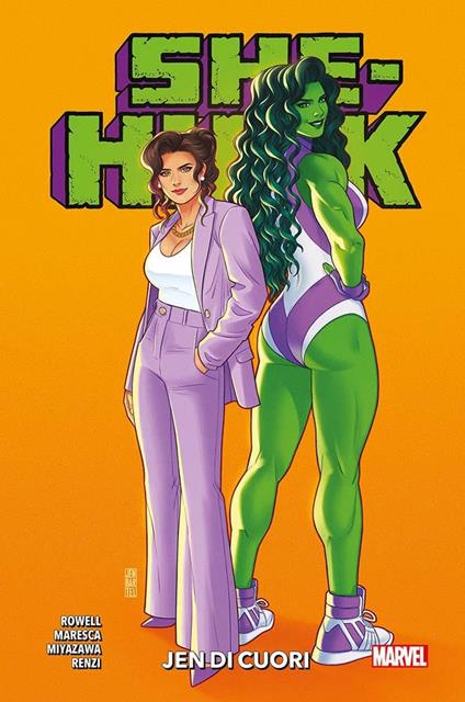 She-Hulk. Vol. 2: Jen di cuori - Rainbow Rowell,Luca Maresca,Takeshi Miyazawa - copertina