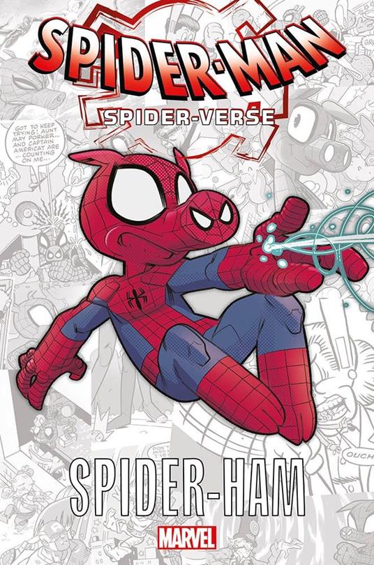 Spider-Ham. Spider-Verse - copertina
