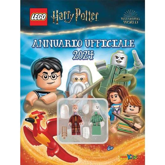Annuario 2024 ufficiale. Lego Harry Potter. Ediz. a colori. Con minifigure di Albus Silente. Con minifigure di Lord Voldemort - copertina