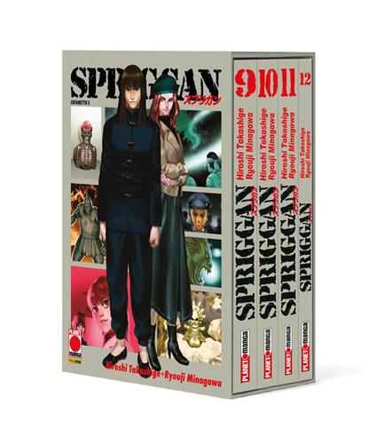 Spriggan. Con booklet. Vol. 9-11 - Hiroshi Takashige,Ryoji Minagawa - copertina