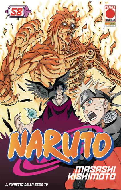 Naruto. Il mito. Vol. 58 - Masashi Kishimoto - copertina