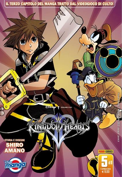 Kingdom hearts II. Serie silver. Vol. 5 - Shiro Amano - copertina