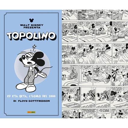 Walt Disney presenta Topolino ed Eta Beta, l'uomo del 2000 - Floyd Gottfredson - copertina