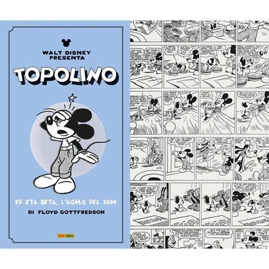 Walt Disney presenta Topolino ed Eta Beta, l'uomo del 2000 - Floyd Gottfredson - copertina