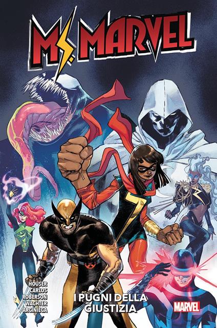 I pugni della giustizia. Ms. Marvel - Jody Houser,Z Carlos,Ibraim Roberson - copertina