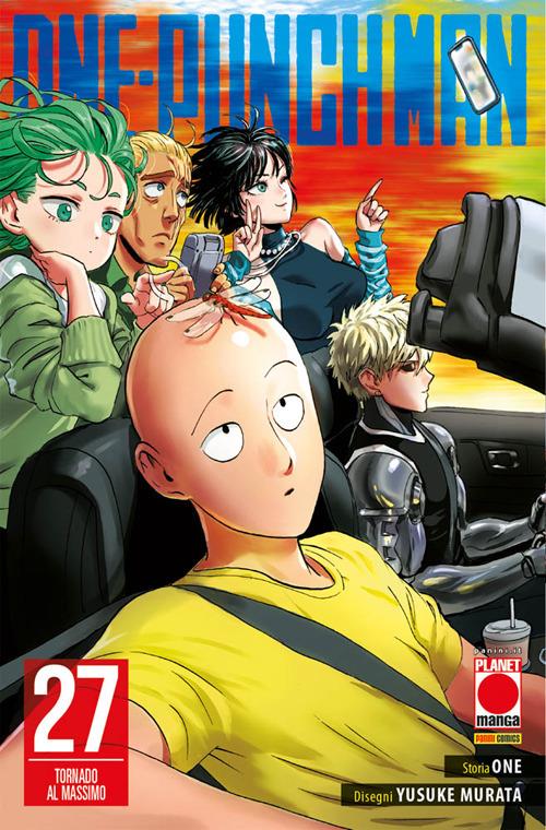One-Punch Man. Vol. 27: Tornado al massimo - One - copertina