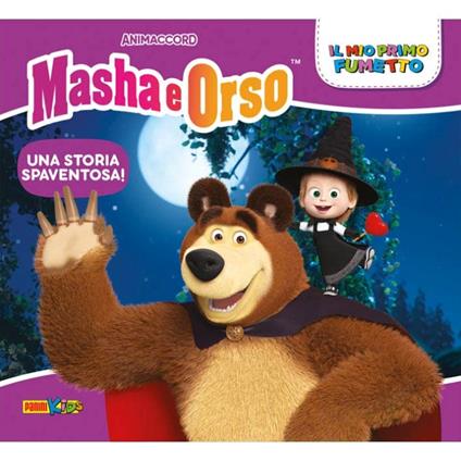 Una storia spaventosa! Masha e Orso. Il mio primo fumetto - copertina