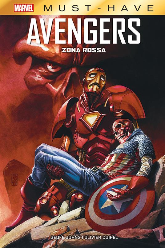 Zona rossa. Avengers - Geoff Johns - copertina