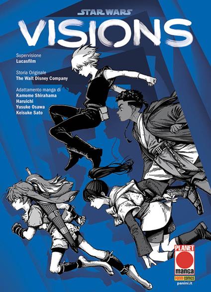 Visions. Star Wars - Yusuke Osawa,Kamome Shirahama,Haruichi - copertina
