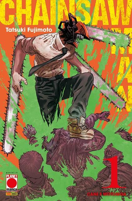 Chainsaw Man. Vol. 1: Cane e motosega - Tatsuki Fujimoto - copertina