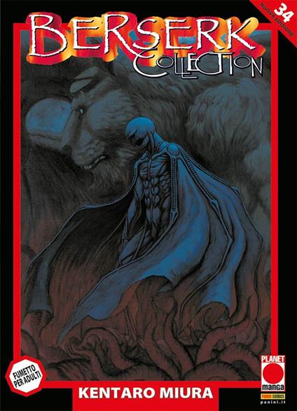 Berserk collection. Serie nera. Vol. 34 - Kentaro Miura - copertina
