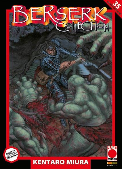 Berserk collection. Serie nera. Vol. 35 - Kentaro Miura - copertina