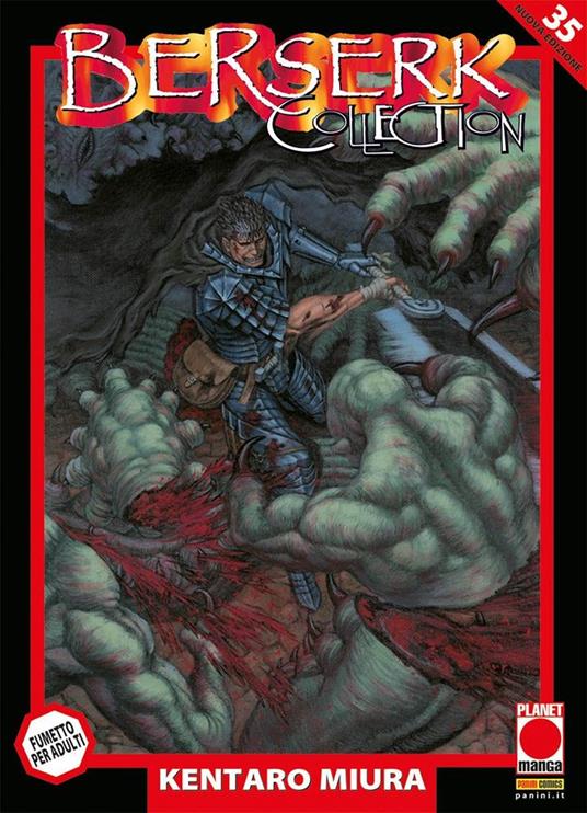 Berserk collection. Serie nera. Vol. 35 - Kentaro Miura - copertina