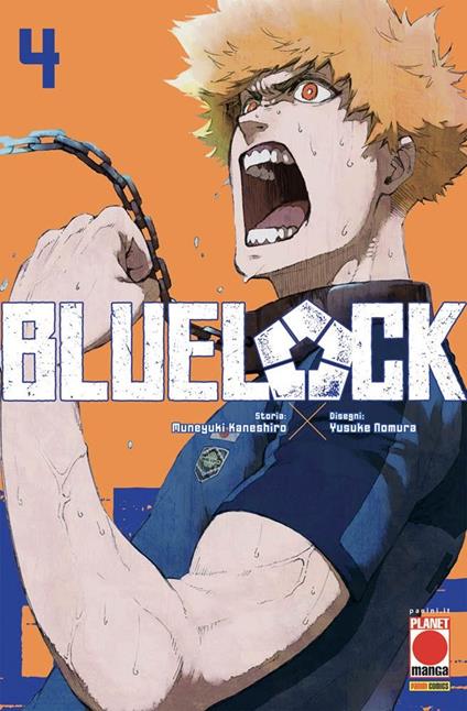 Blue lock. Vol. 4 - Muneyuki Kaneshiro - copertina