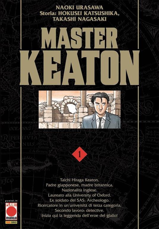 Master Keaton. Vol. 1 - Naoki Urasawa,Hokusei Katsushika,Takashi Nagasaki - copertina
