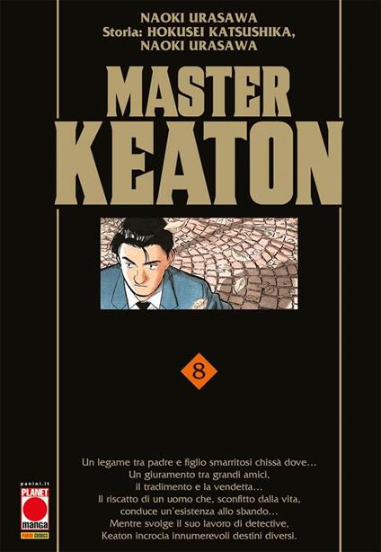 Master Keaton. Vol. 8 - Naoki Urasawa,Hokusei Katsushika,Takashi Nagasaki - copertina