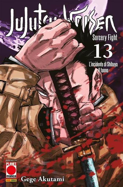 Jujutsu Kaisen. Sorcery Fight. Vol. 13: L'incidente di Shibuya - Il tuono - Gege Akutami - copertina
