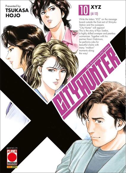 City hunter XYZ. Vol. 10 - Tsukasa Hojo - copertina