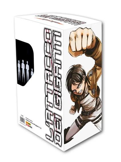 L' attacco dei giganti. Vol. 21-25 - Hajime Isayama - copertina
