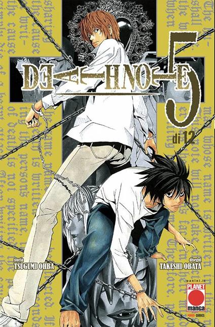 Death note. Vol. 5 - Takeshi Obata,Tsugumi Ohba - copertina