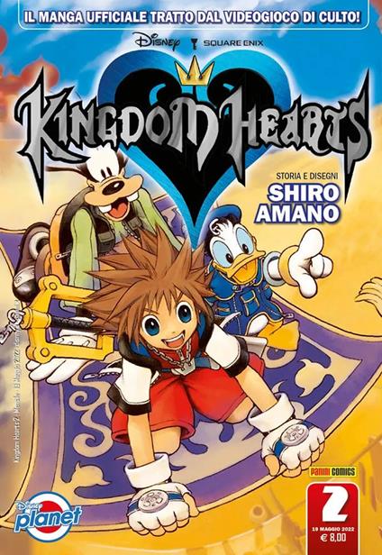 Kingdom hearts silver. Vol. 2 - Shiro Amano - copertina