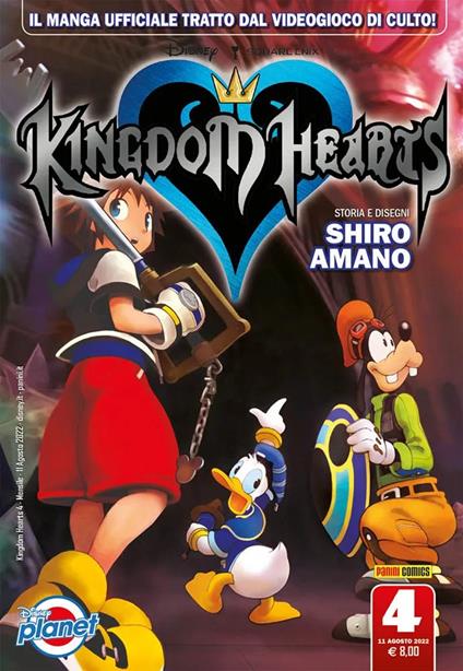 Kingdom hearts silver. Vol. 4 - Shiro Amano - copertina