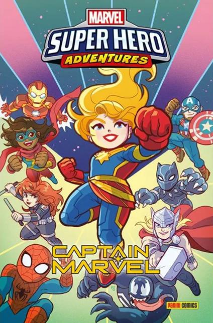 Captain Marvel. Marvel super hero adventures - Jeff Loveness,Leah Williams,Jim McCann - copertina