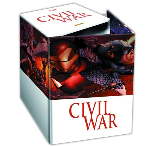 Civil war - Ed Brubaker,Steve McNiven,Brian Michael Bendis - copertina