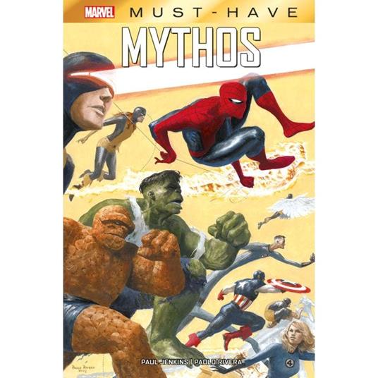 Mythos - Paul Jenkins,Paolo Rivera - copertina