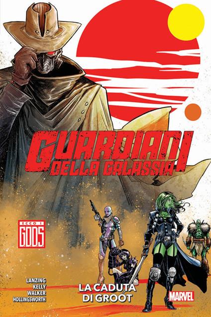 Guardiani della galassia. Vol. 1: La caduta di Groot - Jackson Lanzing,Collin Kelly,Kev Walker - copertina