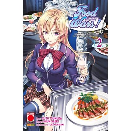 Food wars!. Vol. 2: La regina di ghiaccio e la tempesta di primavera - Yuto Tsukuda,Shun Saeki,Yuki Morisaki - copertina