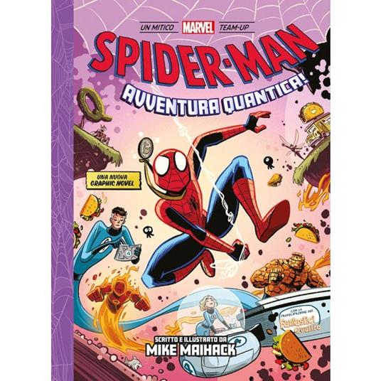 Avventura quantica! Spider-Man - Mike Maihack - copertina