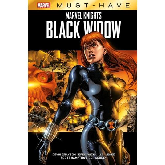 Black Widow. Marvel Knights - Devyn Grayson,Greg Rucka,J. G. Jones - copertina