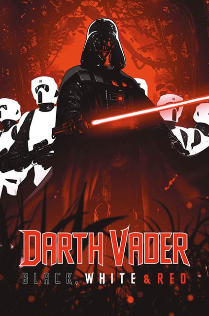 Darth Vader. Black, white & red - copertina