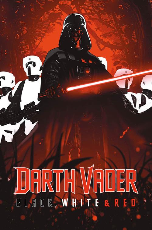 Darth Vader. Black, white & red - copertina