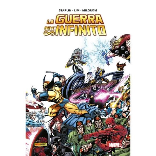 La guerra dell'infinito - Jim Starlin,Ron Lim - copertina