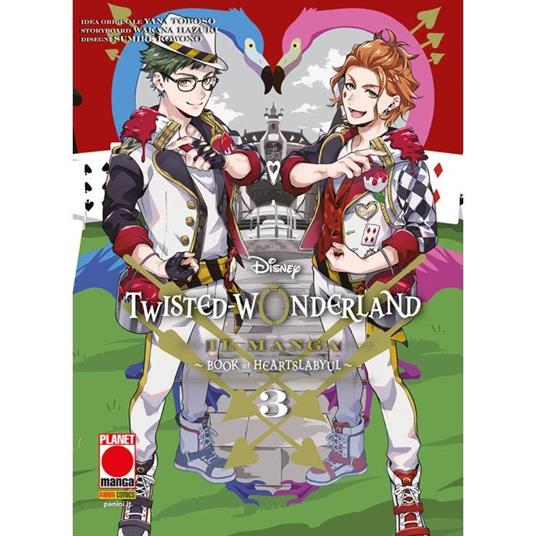 Twisted-wonderland. Book of Heartslabyul. Vol. 3 - Yana Toboso,Wakana Hazuki - copertina