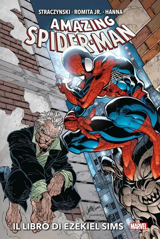Il libro di Ezekiel Sims. Amazing Spider-man - John Romita Jr.,J. Michael Straczynski,Scott Hanna - copertina