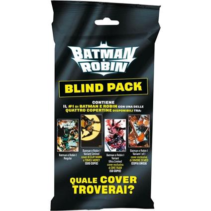 Batman e Robin. Blind pack. Vol. 1 - Joshua Williamson - copertina