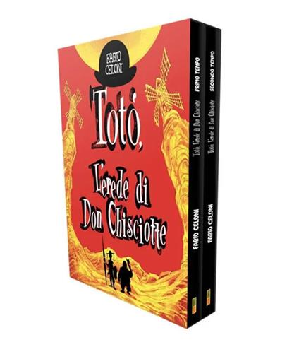Totò. L'erede di don Chisciotte. Cofanetto - Fabio Celoni - copertina