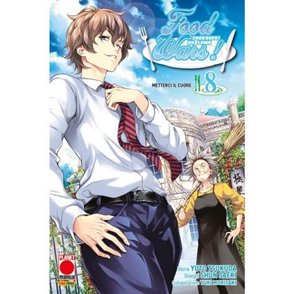 Food wars!. Vol. 8: Metterci il cuore - Yuto Tsukuda,Shun Saeki,Yuki Morisaki - copertina