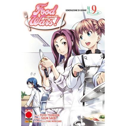 Food wars!. Vol. 9: Generazione di gemme - Yuto Tsukuda,Shun Saeki,Yuki Morisaki - copertina