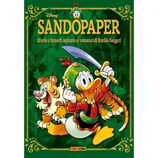 Sandopaper. Storie a fumetti ispirate ai romanzi di Emilio Salgari - Giovan Battista Carpi,Michele Gazzarri - copertina